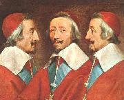 Philippe de Champaigne Triple Portrait of Richelieu oil painting picture wholesale